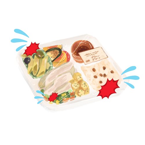 電子レンジ対応通気性ステッカー商品画像2