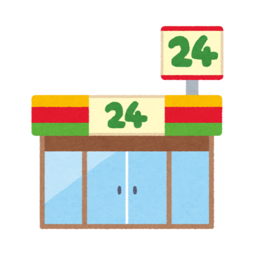 コンビニの電子レンジ